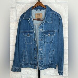 Route 66 Blue Jean Jacket Vintage Premium Jeanswear original Clothing Co. Men S